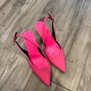 ASOS Hot Pink Slingback Heels
